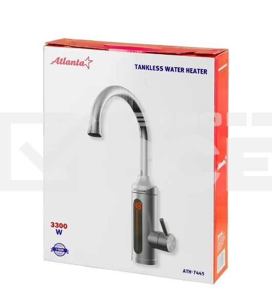 Водонагреватель ATLANTA ATH-7445 (серебристый)