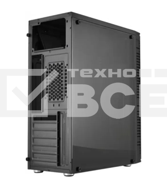 Компьютерный корпус Midtower Filum 00-00866547 ATX S17 черный, без БП, RGb strip, USB 3.0/2.0