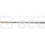 Сверло спиральное по металлу Denzel 4 х 119 мм, Р6М5, Golden Tip, удлиненное, фото6