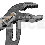 Клещи переставные Denzel кнопочный механизм, обливные рукоятки, 300 мм, фото3