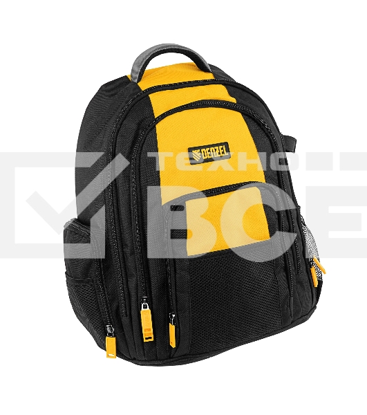 Рюкзак для инструмента Denzel 365х190х430 мм, 3 отделения, 26 карманов