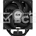 Кулер для процессора PCCooler RT500 BK (240W, 4-pin PWM, LED temp., 152мм, Al/Cu, 5x6мм, 1x120мм, 73.32CFM, 34.9dBA, 2200RPM, S: 1851/1700/1200/115X, AM5/AM4, черный), фото5