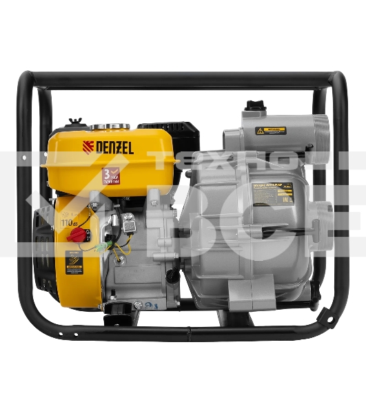 Мотопомпа бензиновая для грязной воды Denzel PX-80D7, 7 л.с., 3