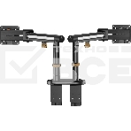 Кронштейн для мониторов Ultramounts UM727B черный 17'-32' макс.9кг крепление к столешнице поворот и наклон, фото9
