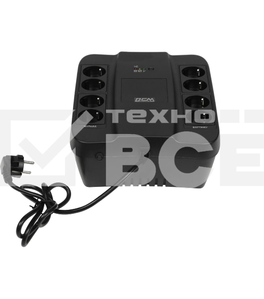 Источник бесперебойного питания Powercom SPD-1000U 550Вт 1000ВА черный