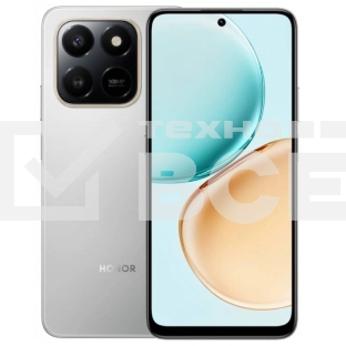 Смартфон HONOR X7d 8/256Gb серебряный