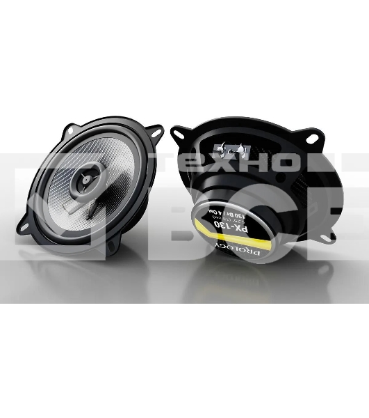 Колонки автомобильные Prology PX-130 130Вт 89дБ 4Ом 13см (5дюйм) (ком.:2кол.) коаксиальные двухполосные
