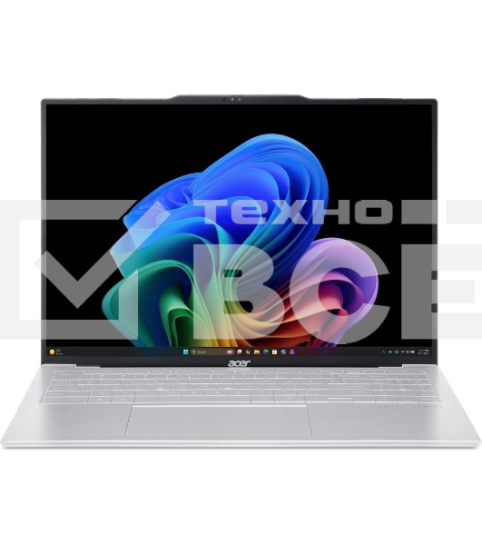 Ноутбук Acer Swift Air 16 SFA16-61M-R721/16'/OLED/AMD Ryzen AI 7 350/16Gb/1Tb SSD/NoOS/серебристый/1.1kg