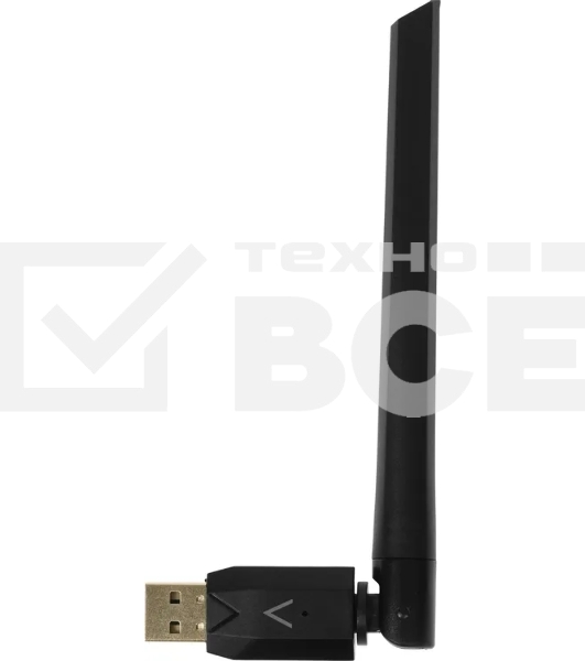 Адаптер USB Digma D-BT60 BT6.0+EDR class 1 200м черный