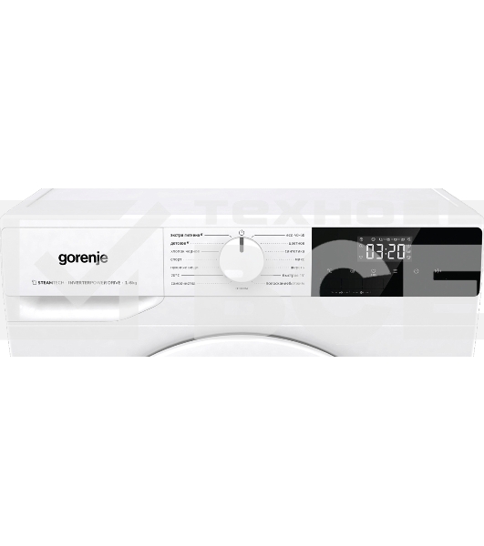 Стиральная машина Gorenje W2NHPI62SCSIRV 20010441 белый, загрузка фронтальная с баком 6 кг, 1200 об/мин., класс: А