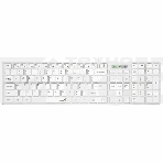Клавиатура Genius SlimStar 126 wired keyboard white color (12 Multimedia Function Keys and 4 dedicated Hotkeys for Quick Commands, Ultra-Slim Keycaps), фото 1