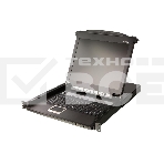 Портовый переключатель 16 с KVM консолью ATEN 16-Port PS/2-USB VGA Single Rail 17.3