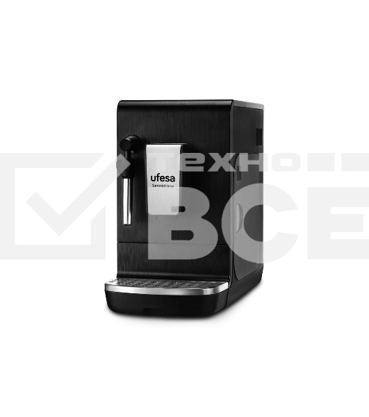 Кофемашина автоматическая Ufesa CMAB200.100 черный, исп. кофе - молотый/зерновой, 1.4 л, 1550 Вт, 20 Бар.