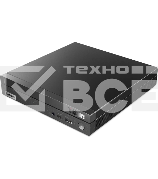Компьютер Мини ПК Lenovo ThinkCentre Neo 50q G4 Tiny [12LN003LGP] (КЛАВ.РУС.ГРАВ.) black {i3-1215U(1.2Ghz)/8Gb/512GB SSD/VESA/DOS/k+m.rus}