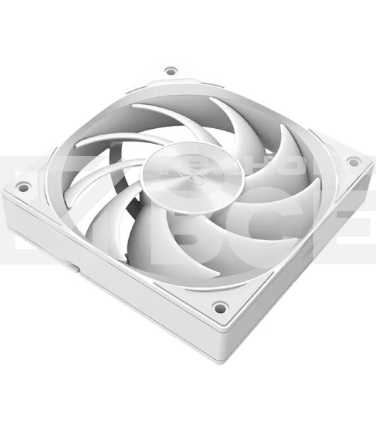 Вентилятор для корпуса PCCooler F5 R120 белый, 120 мм, 2200 об/мин, 32 дБ, 4 pin