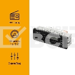 Автомагнитола Digma DCR-100B24 1DIN 4x45Вт, фото8