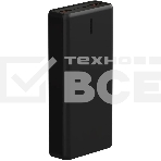 Портативный аккумулятор Digma DGPF20B 20000mAh QC3.0/PD3.0 22.5W 3A 2xUSB-A/USB-C черный, фото 1
