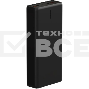 Портативный аккумулятор Digma DGPF20B 20000mAh QC3.0/PD3.0 22.5W 3A 2xUSB-A/USB-C черный