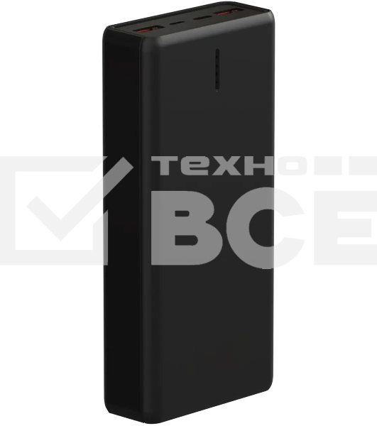 Портативный аккумулятор Digma DGPF20B 20000mAh QC3.0/PD3.0 22.5W 3A 2xUSB-A/USB-C черный