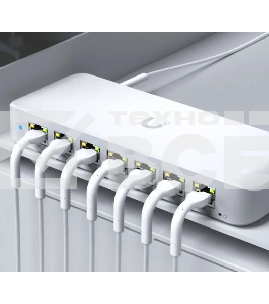 Коммутатор Ubiquiti UniFi Switch Ultra 60W PoE-коммутатор, 8х 1G RJ45, раздача 52 Вт