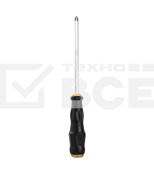 Крестовая отвертка со сквозным хвостовиком (ударная) Deli DL627006 PH2x150