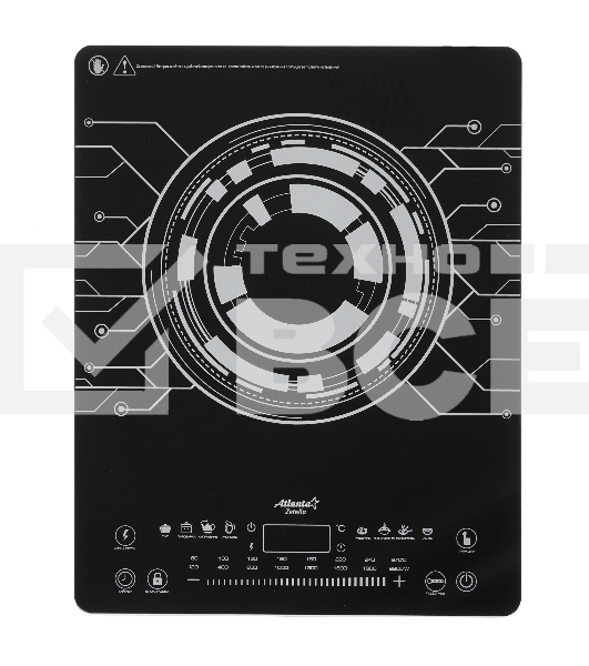 Плита настольная индукционная Atlanta ATH-1760 черный