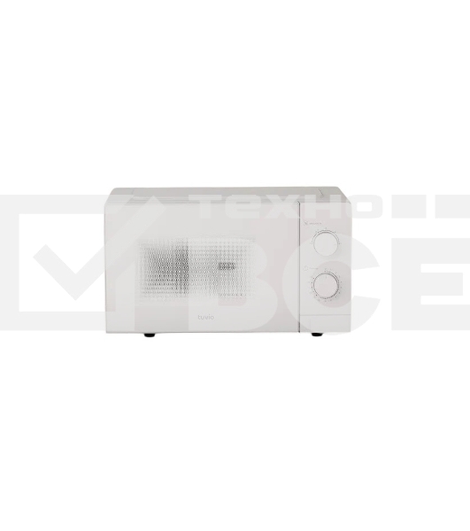 Микроволновая печь Tuvio MW02WB, 20 л, с регулировкой мощности и таймером  белая