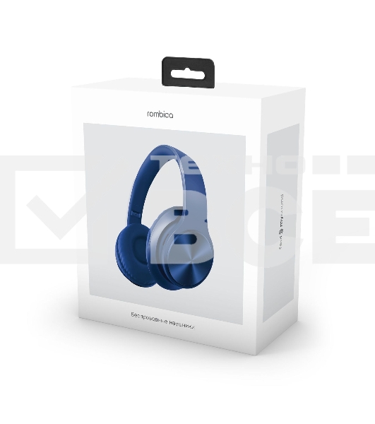 Наушники накладные Bluetooth Rombica MySound BH-14 Blue (BH-N004)