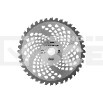 Диск для триммера Kranz 230x25,4мм, толщина 1,3мм, 40 зубьев, фото5