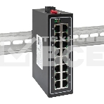 Коммутатор неуправляемый промышленный U-16T 16 портов 10/100Base-T(X) RJ45 монтаж на DIN-рейку TSX EKF TSX-U-16T, фото5