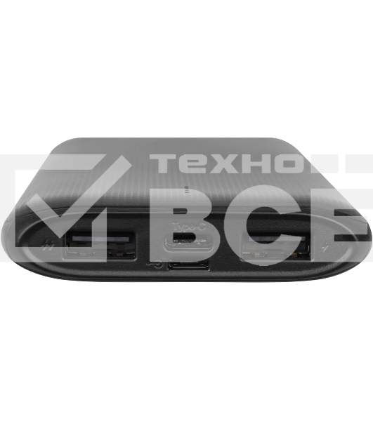 Портативный аккумулятор TFN Porta PB-247 10000mAh 2.1A 2xUSB-A/USB-C черный (TFN-PB-247-BK)