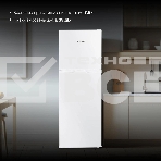 Холодильник Hyundai CT1551WT белый двухкамерный 98/33л морозилка сверху, фото3