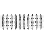 Бита двухстор. Gross PH2-PH1х45мм, сталь S2, 10шт., фото 1