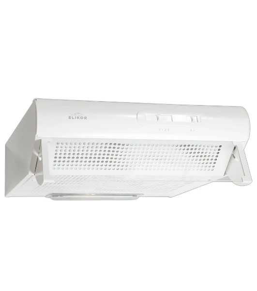 Вытяжка козырьковая Elikor Davoline 50П-290-П3Л белый, 50 см, 290 куб. м/ч, 57 дБ