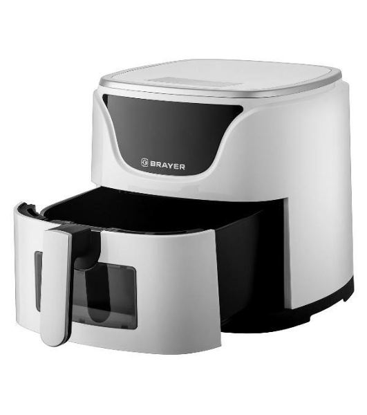 Аэрогриль Brayer BR2036WH белый, 1500 Вт, 5 л, сенсор, 7 программ