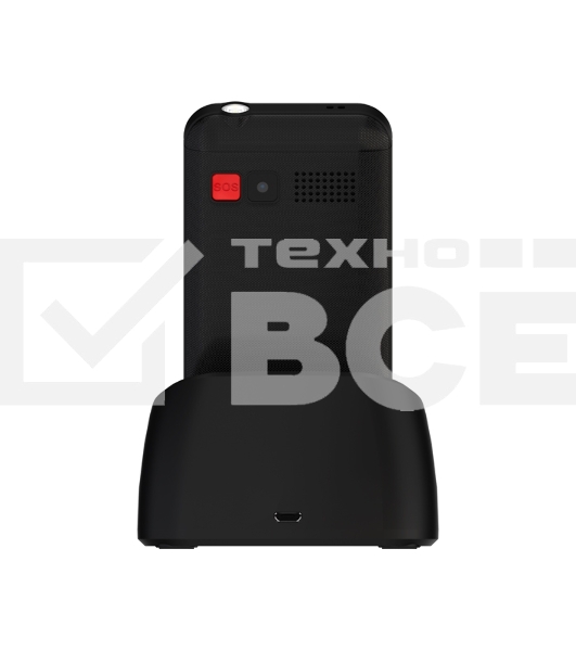 Мобильный телефон Maxvi B231ds черный