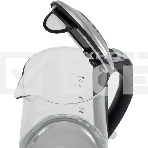 Чайник электрический Hyundai HYK-G8406 1.7л. 2200Вт прозрачный/черный (корпус: нержавеющая сталь), фото10