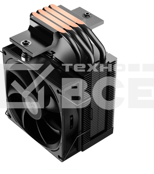 Устройство охлаждения (кулер) PcCooler R400 Soc-AM5/AM4/1200/1700/1851 черный 4-pin Al+Cu 180W Ret (R400-BKNWYX-US)