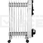 Масляный обогреватель Centek CT-6201 (9 секций) белый, 2000 Вт, 20 м2, термостат, фото5
