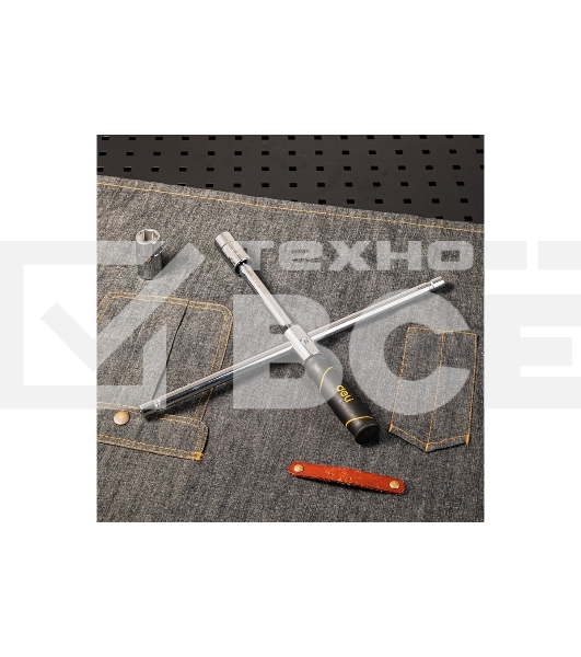 Крестообразный балонный гаечный ключ Deli DL4416K 1/2