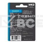 Флеш диск Maxvi MK2 64GB USB 2.0 dark grey, фото 1