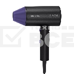 Фен Polaris PHD-2120 TI (2400W, 2 режима,2 скорости концентратор) черный/фиолетовый, фото 1