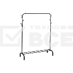 Вешалка напольная Рыжий кот Balance с одной перекладиной (104921), фото 1