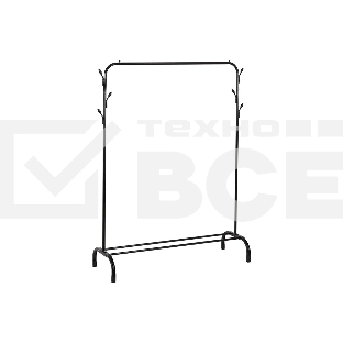 Вешалка напольная Рыжий кот Balance с одной перекладиной (104921)