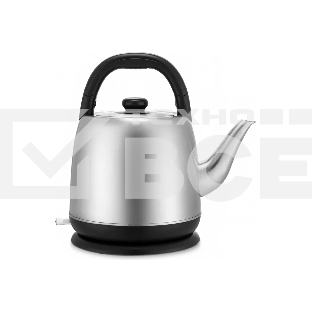 Чайник электрический BQ KT2303S черный/стальной. Мощность:2200Вт, Объем:4л