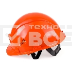 Каска защитная РОСОМЗ СОМЗ-55 FavoriT Trek оранжевая (защитная промышленная,пластиковое оголовье, до -30), фото3
