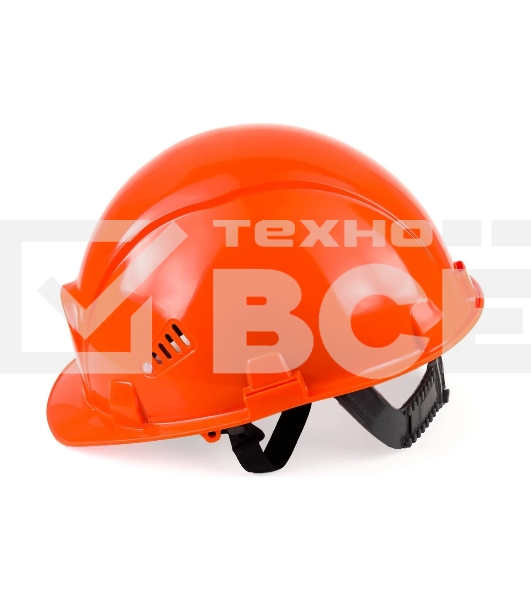 Каска защитная РОСОМЗ СОМЗ-55 FavoriT Trek оранжевая (защитная промышленная,пластиковое оголовье, до -30)