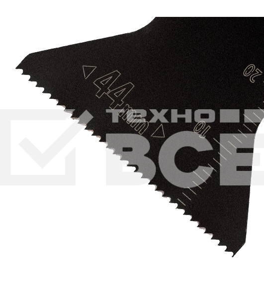 Набор насадок для МФИ Denzel по дереву и металлу, 6 шт.