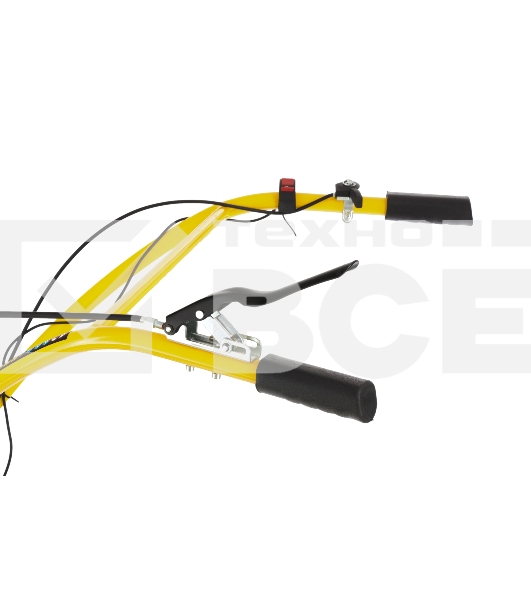 Мотоблок Denzel DPT-270X, 7 л.с., диск.сцеп, шир 90 см, глуб 35 см, фрез 3х4, ВОМ, передачи 2В/1Н