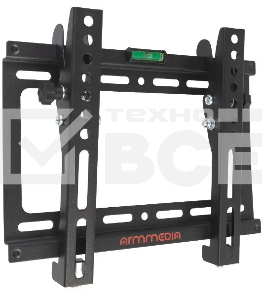 Кронштейн для телевизора Arm Media STEEL-6 черный, 15'-47' макс. 35 кг, настенный, наклон